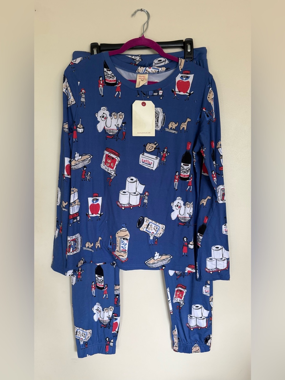 NWT Munki Munki Large Costco Pajamas / Lounge Set